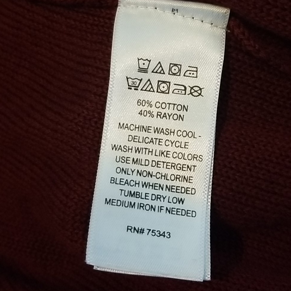 NEW! GORGEOUS BURNT ORANGE SWEATER - Picture 11 of 11